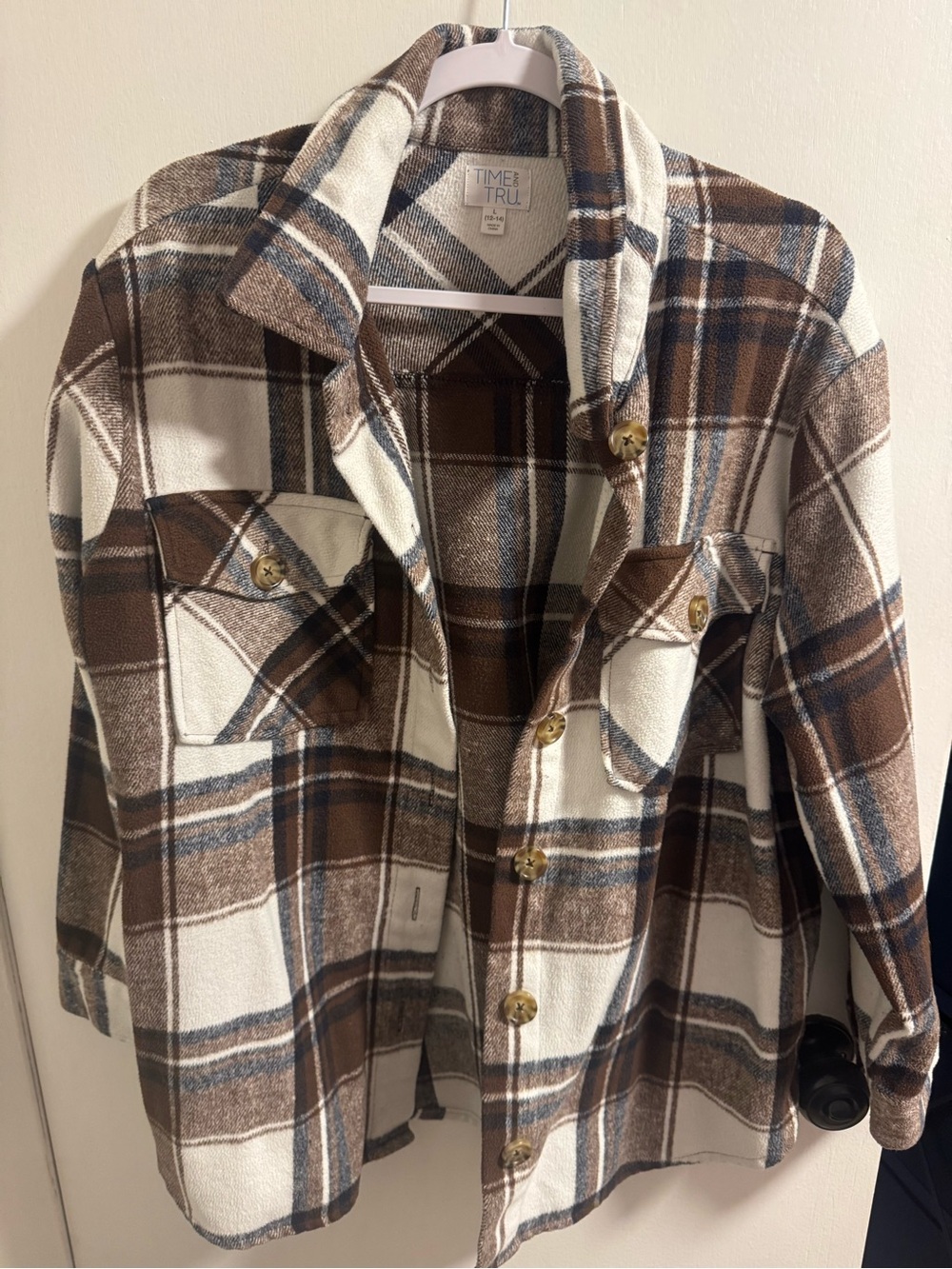 Brown Plaid Women’s Jacket